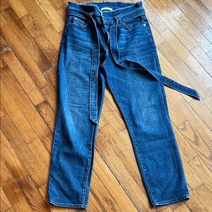 7 For All Mankind Dark Blue Denim Jeans